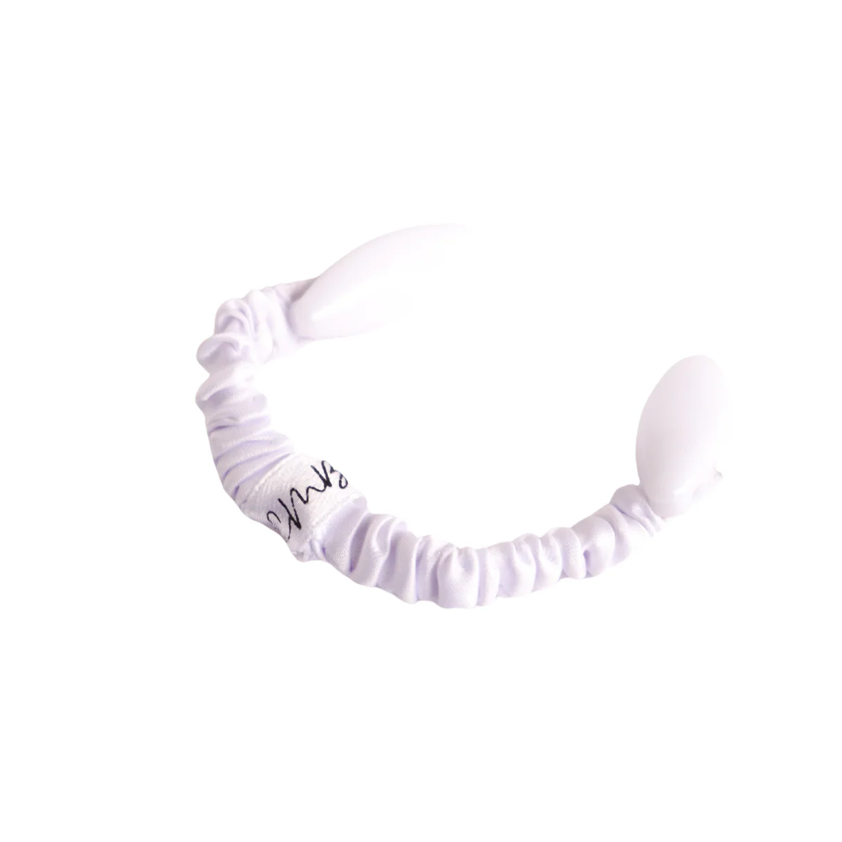 2 Pack White Stretchy Hijab Double Pin ™ (CMB Styling x Lala Hijabs Collab) - Image 3