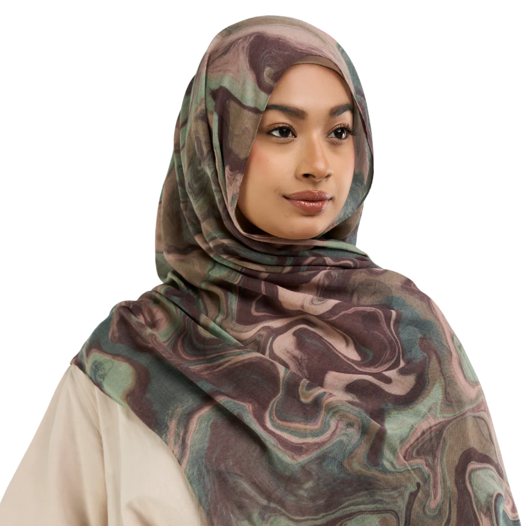 Borneo Modal Hijab - Image 3