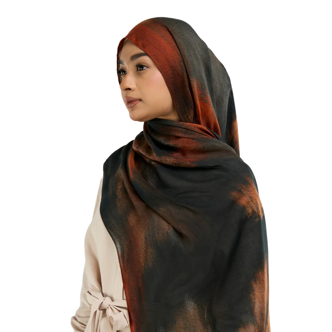 Burnt Maple Modal Hijab - Image 5