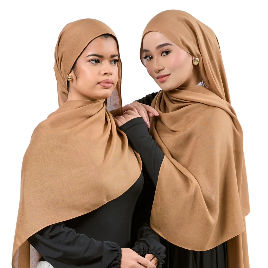 Camel Modal Hijab - Image 2