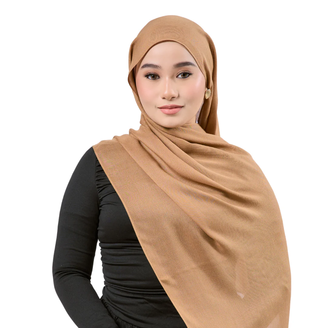Camel Modal Hijab - Image 3