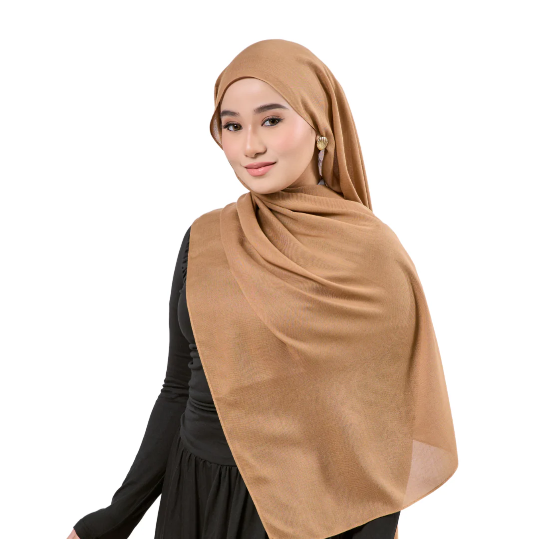Camel Modal Hijab - Image 4