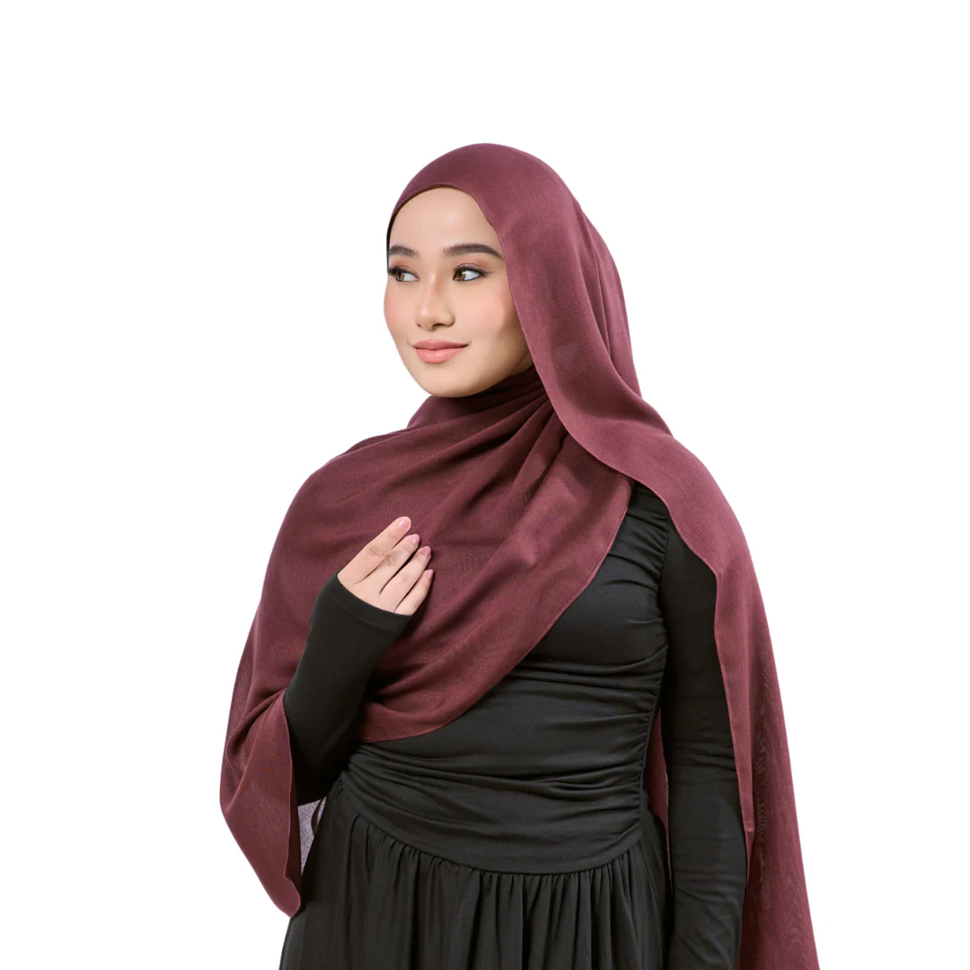 Cocoa Modal Hijab - Image 4
