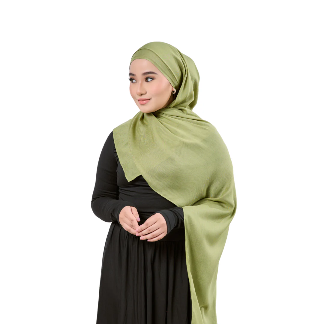 Earthy Modal Hijab - Image 5