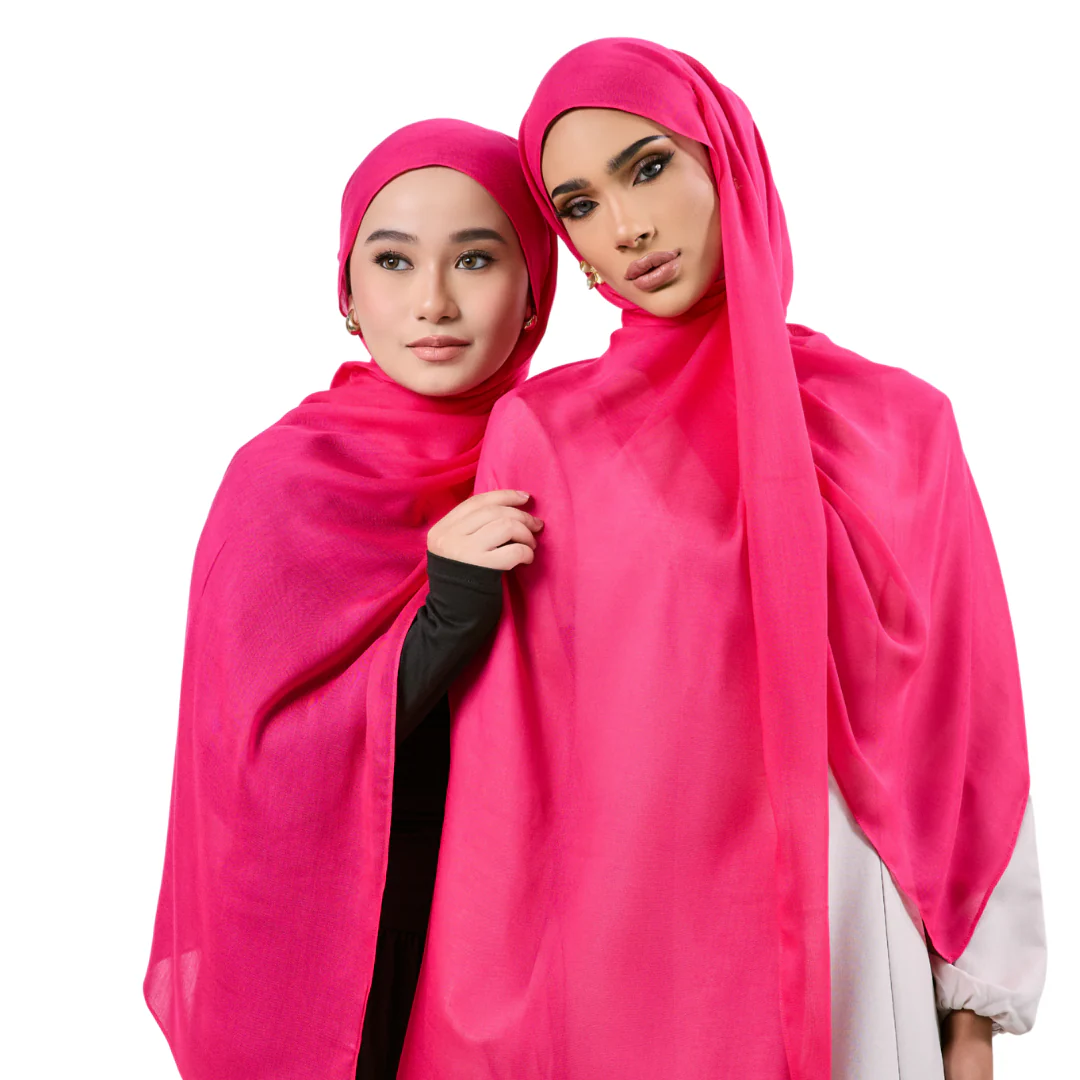 Flamingo Modal Hijab - Image 2