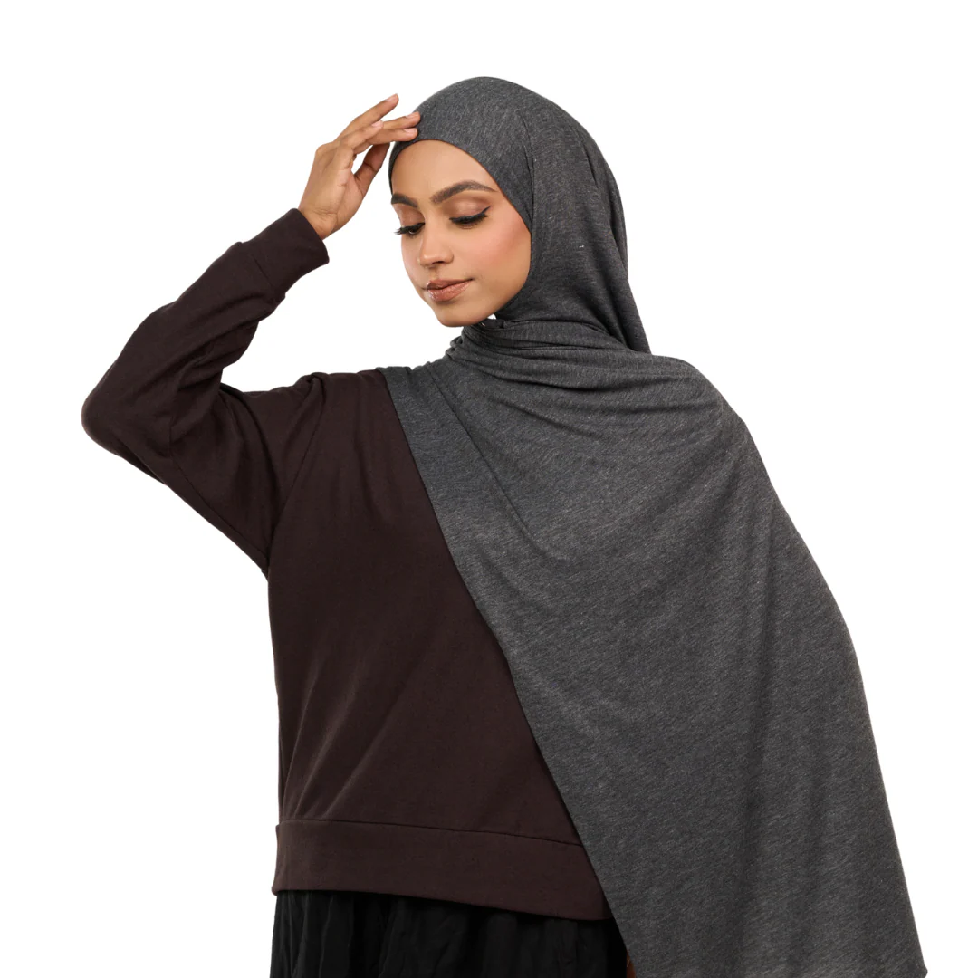 Foggy Morning Jersey Hijab - Image 4