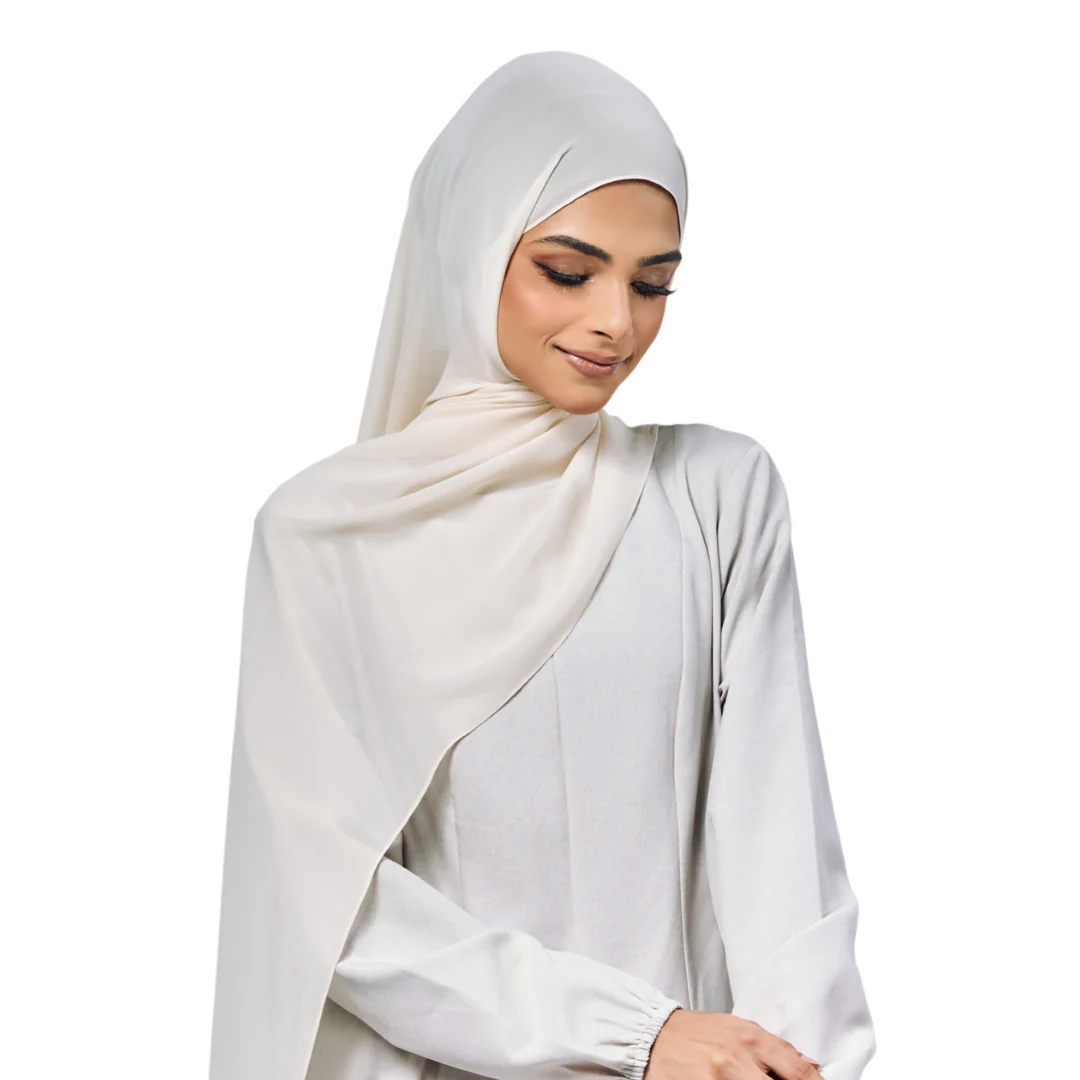 Milk Chiffon Hijab - Image 3