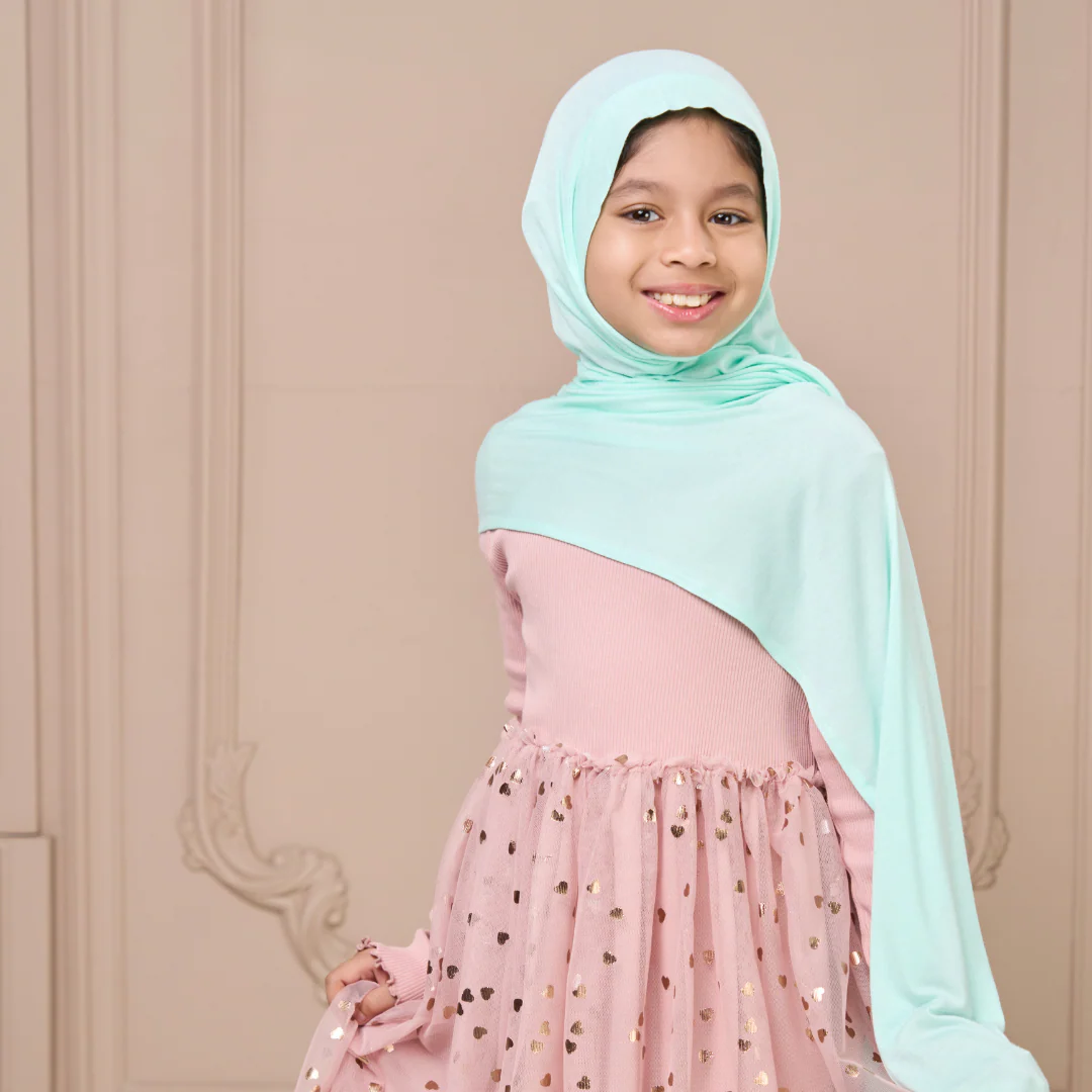 Minty Magic Instant Jersey Hijab - Image 5