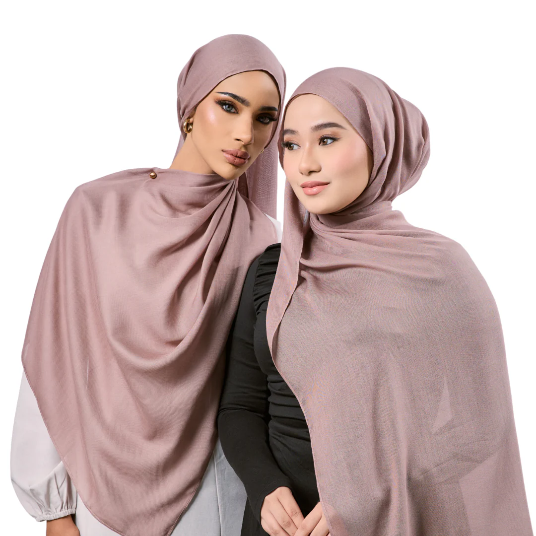 Mushroom Modal Hijab - Image 2