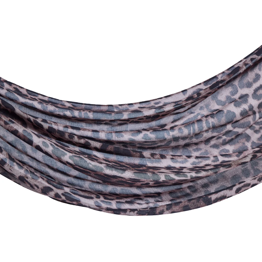 Noir Leopard Modal Hijab - Image 7