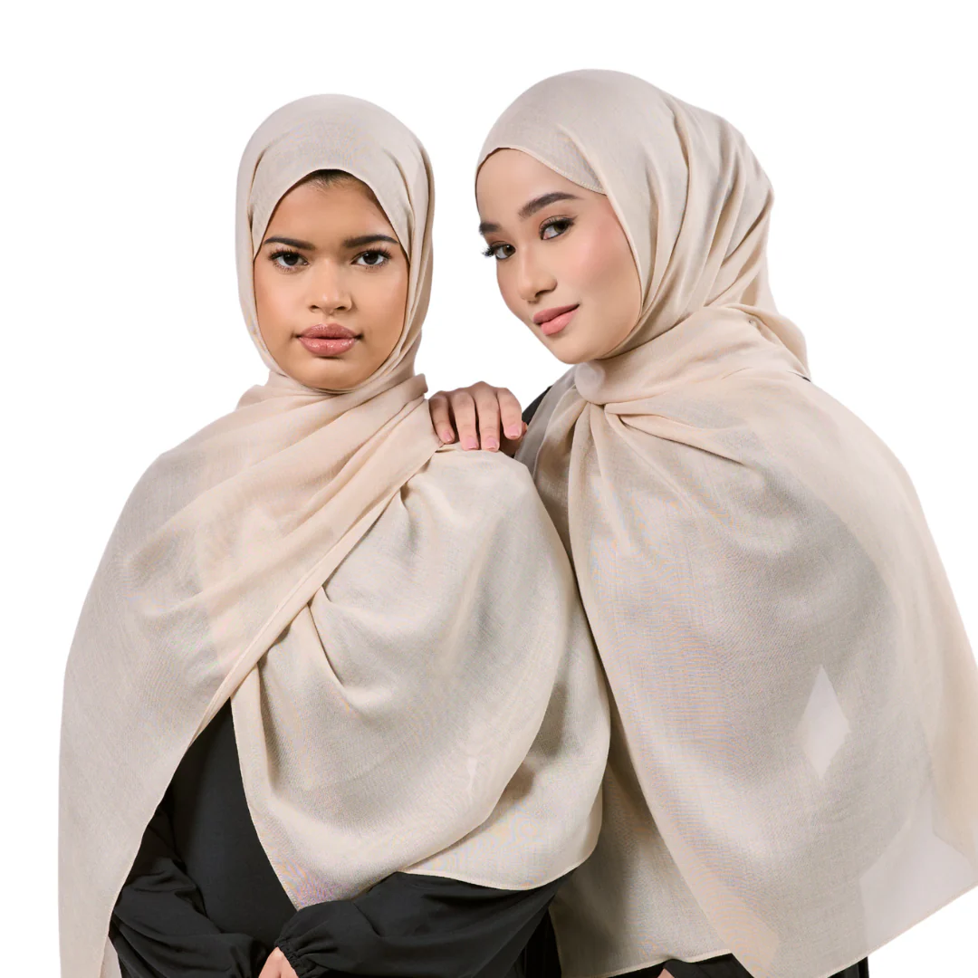Oat Modal Hijab - Image 2