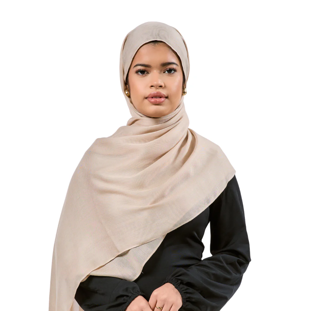 Oat Modal Hijab - Image 3