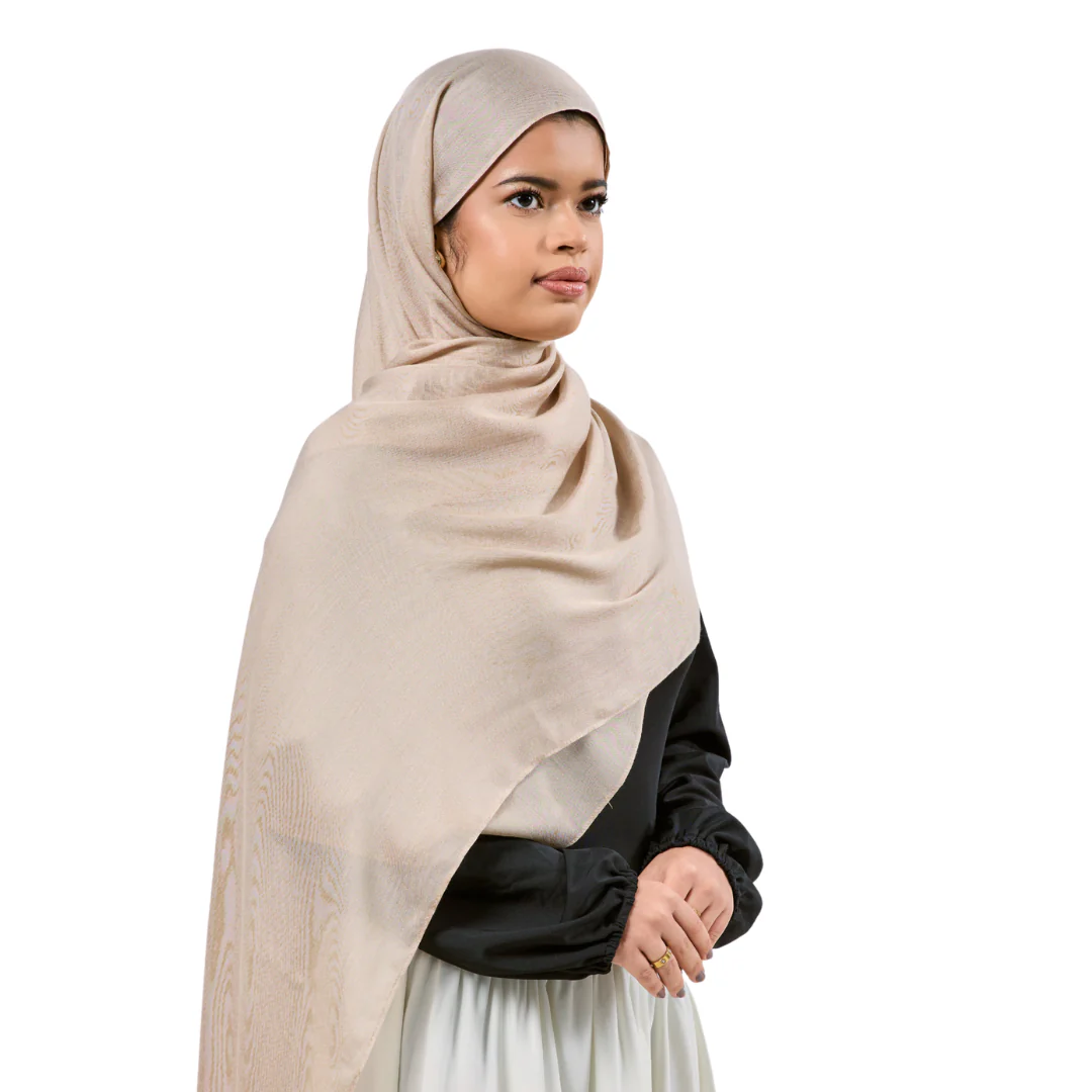 Oat Modal Hijab - Image 4