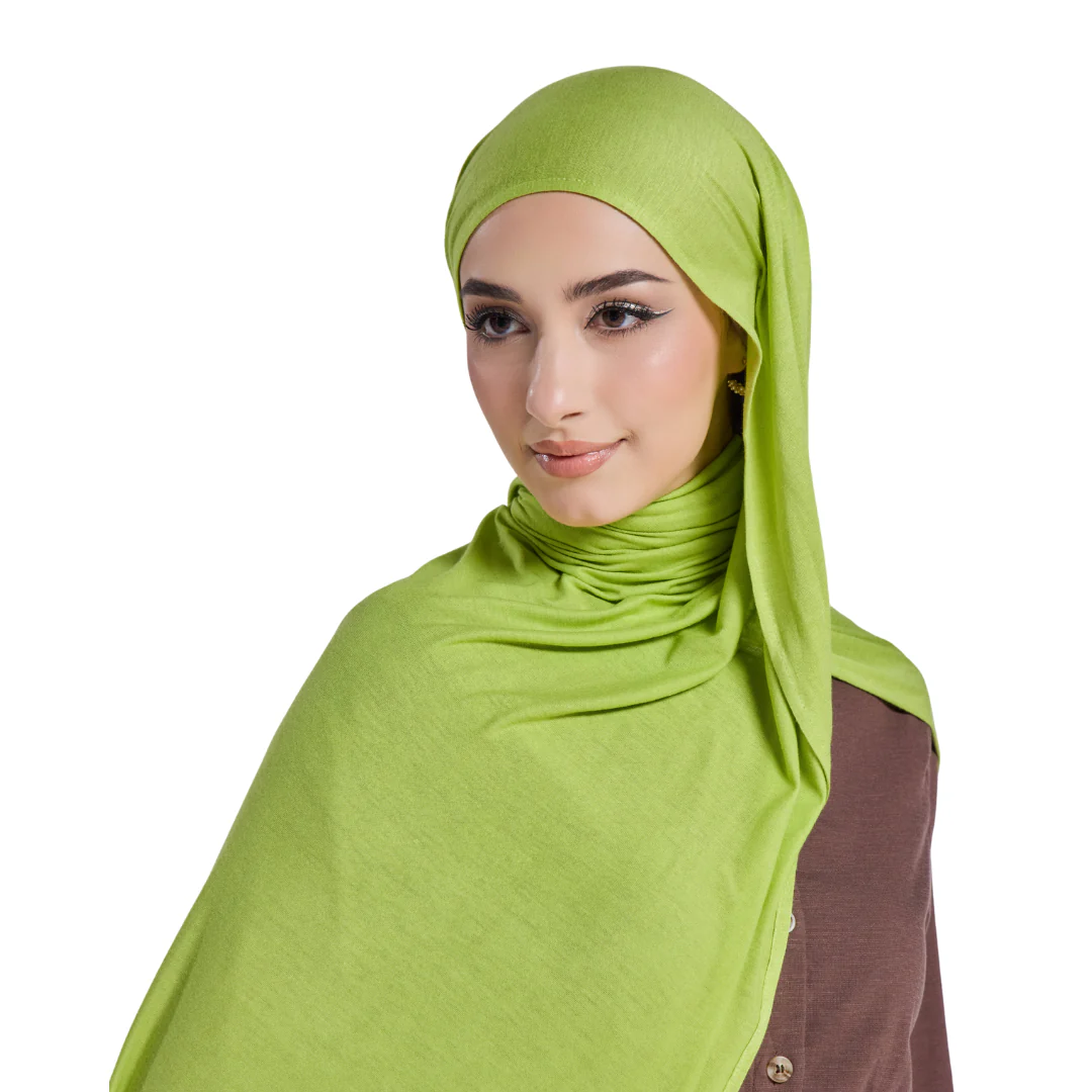 Pistachio Jersey Hijab - Image 7