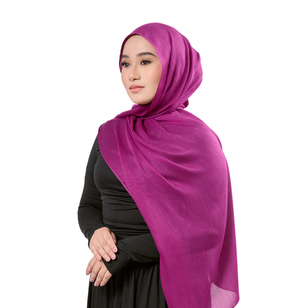 Pomegranate Modal Hijab - Image 3