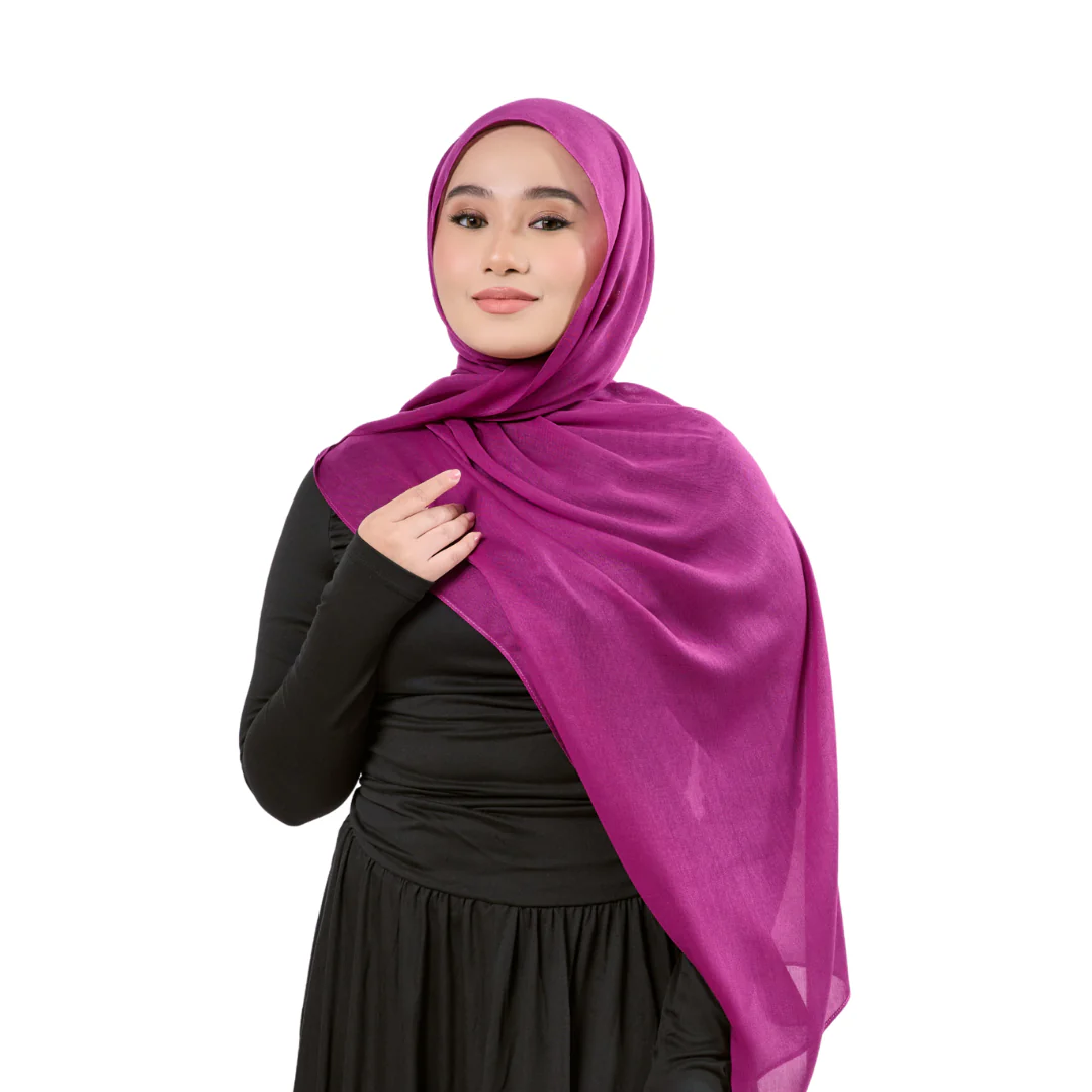 Pomegranate Modal Hijab - Image 4