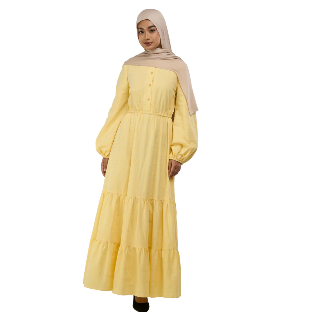 Rayah Cotton Maxi Dress - Image 3