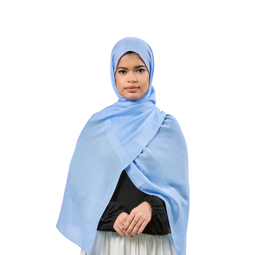 Sky Modal Hijab - Image 2