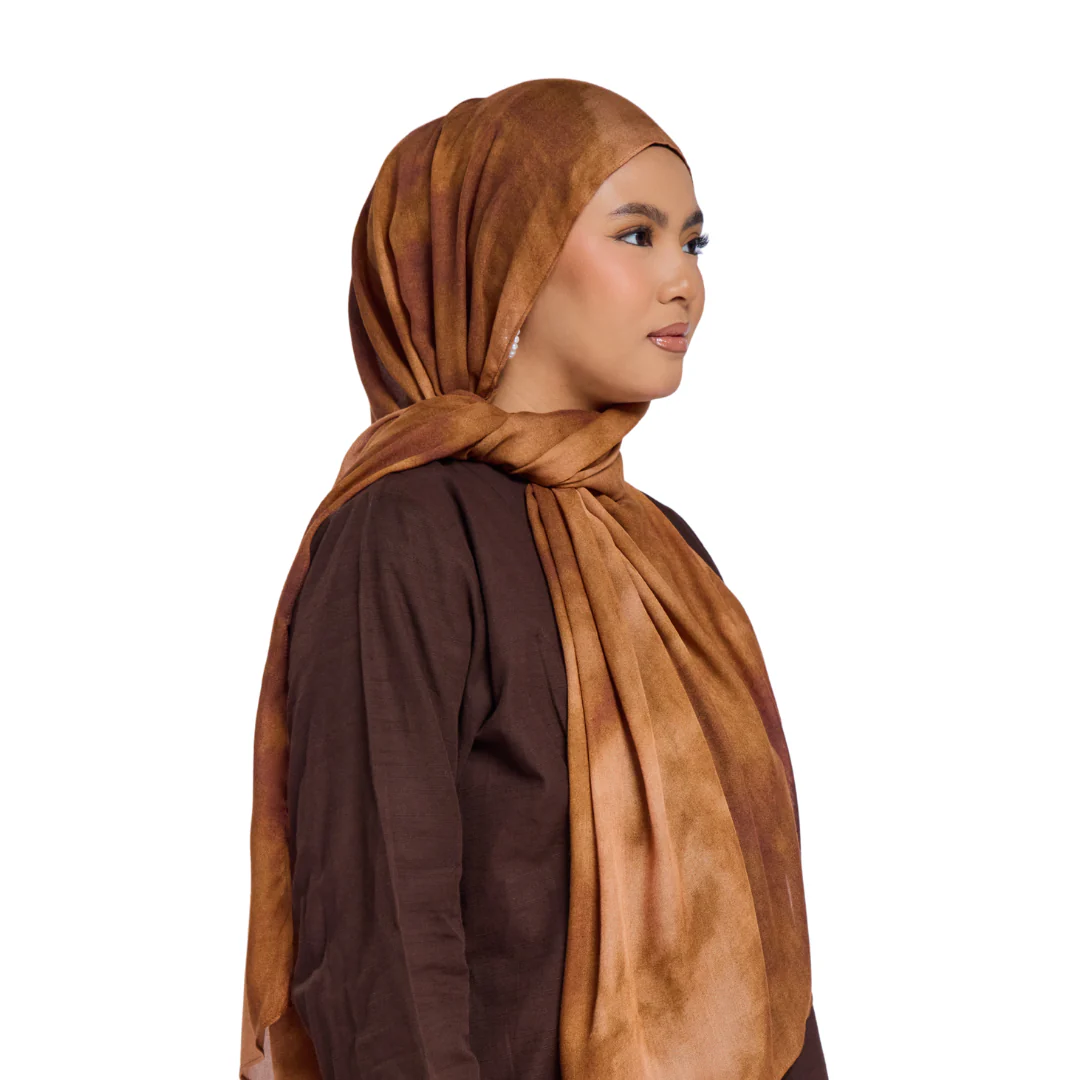 Tawny Modal Hijab - Image 3